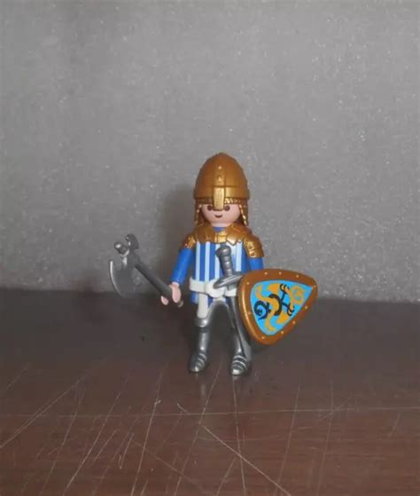 FIGURINE PLAYMOBIL PERSONNAGE Chevalier Moyen Age EUR 2 00 PicClick FR