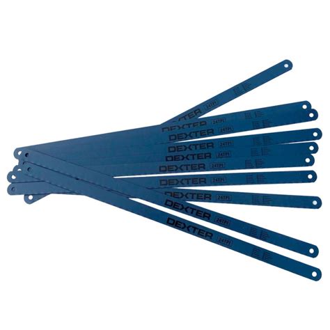 Lot de 10 lames pour scie à métaux coupe multiusage DEXTER Leroy Merlin