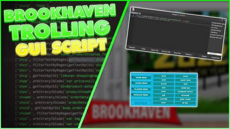 Roblox Brookhaven Rp Script Gui [op Trolling Gui Script] Pastebin 2022