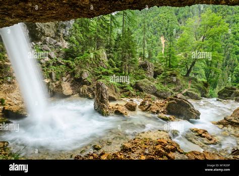 Pericnik Waterfall Valley Of Vrata Triglav National Park Julian Alps