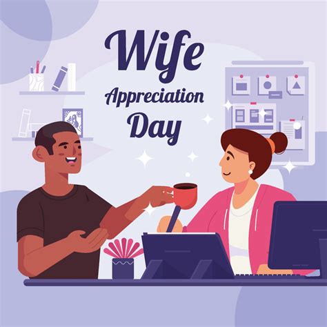 Wife Appreciation Day Concept 2863104 Vector Art at Vecteezy