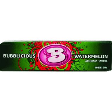 Bubblicious Watermelon Gum 90ct | Gumballs.com