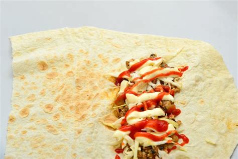 Cooking Turkish Shawarma at Home Stock Image - Image of homemade, arabic: 138573917