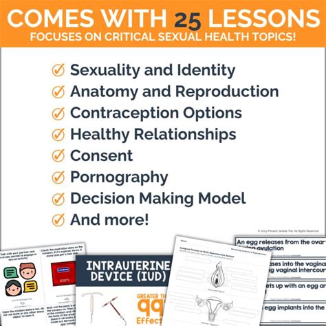 Sex Ed For High School Sex Education Human Development And Sexual
