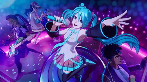 Hatsune Miku S Invite Au Festival Fortnite Saison Creo Gaming