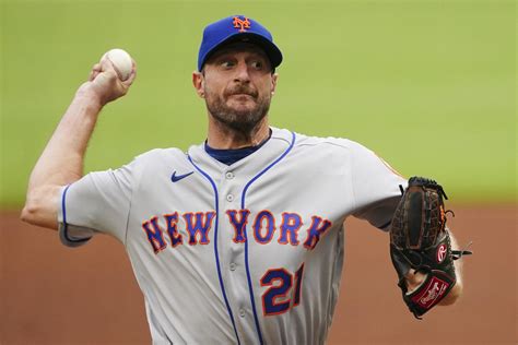 Max Scherzer Pitches Mets Past Max Fried Braves Ap News