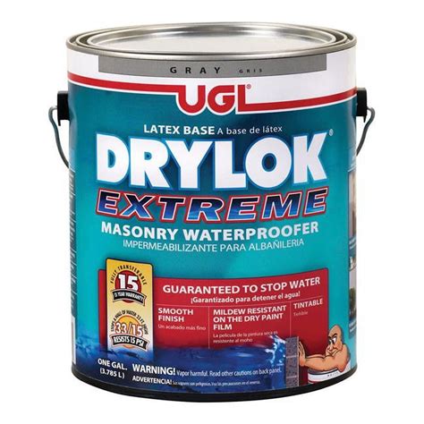 Drylok Drylok Extreme Matte Gray Tintable Latex Waterproof Sealer 1