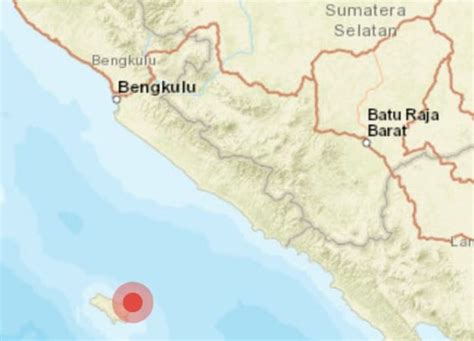 Info Gempa Terkini Enggano Bengkulu Diguncang Magnitudo Berikut