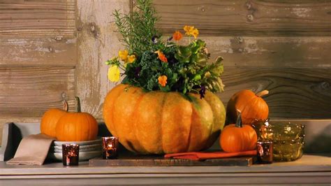 How To Make A Blooming Pumpkin Southern Living Youtube