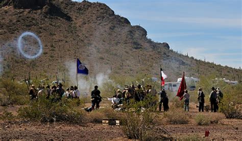 Civil War Reenactment, Picacho Peak, Az