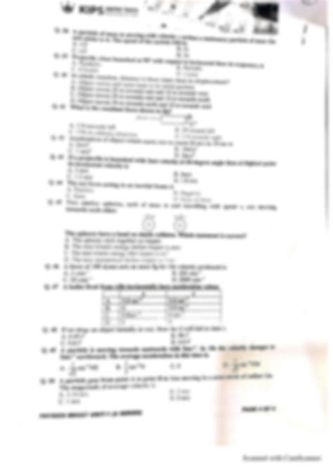 Solution Mdcat Entry Test Kips Physics Unit Test Studypool