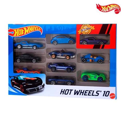 Kit Colecionador Carrinhos de Ferro Hot Wheels Brinquedo Miniatura Metal Sortidos Coleção