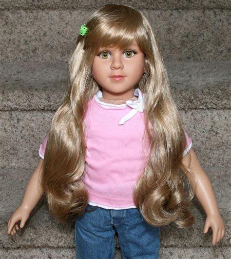 My Twinn Emma Yellow Green Eyes Long Dark Blonde Hair Olive Skin 23