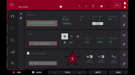 Tutorial En Espa Ol Y Guia R Pida De Uso De Mpc Live Mpc Touch Mpc One