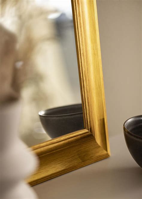 Buy Mirror Belfast Light Gold Custom Size Here Bgastore Uk