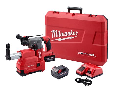 Milwaukee 2715 22DE M18 FUEL 1 1 8 SDS Plus Rotary Hammer HAMMERVAC