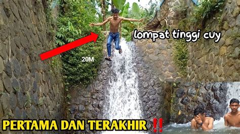 Berenang Di Air Terjun Sambil Lompat ️ Youtube