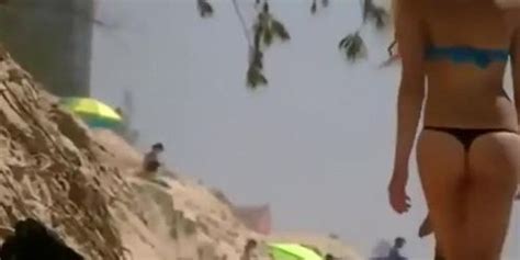 Girl In A Thong Bikini Bending Over Tnaflix