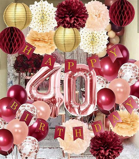 Adult Elegant Birthday Party Colors