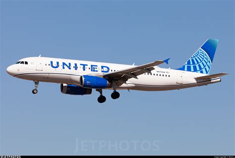 N Ua Airbus A United Airlines Brock L Jetphotos