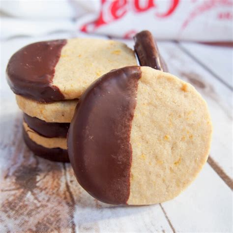 Chocolate Orange Shortbread Cookies Caroline S Cooking