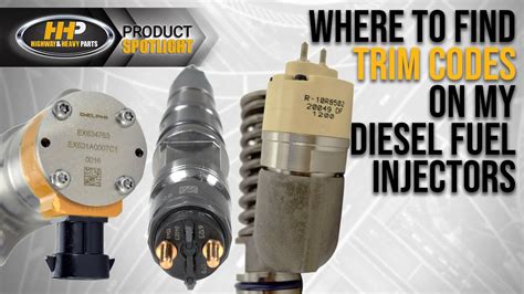 How To Find Trim Codes On Diesel Fuel Injectors Youtube