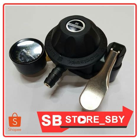 Jual Regulator Superlock Gascomp Regulator Lpg Gas Grs Shopee