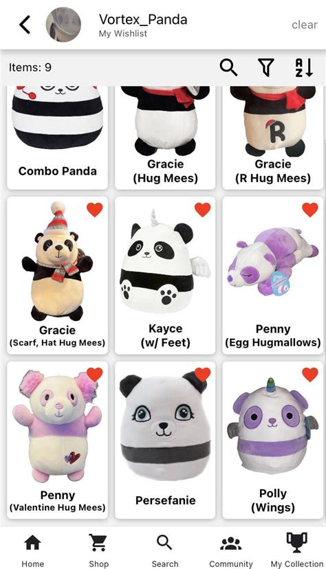 The Panda Squishmallow Collection Is Close To Completion Only 9 More On My Wishlist I Don’t