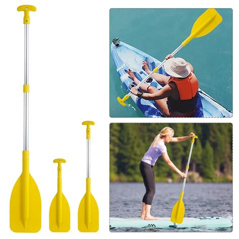 Telescoping Boat Paddle Collapsible Oar Kayak Paddles For Boats Anti