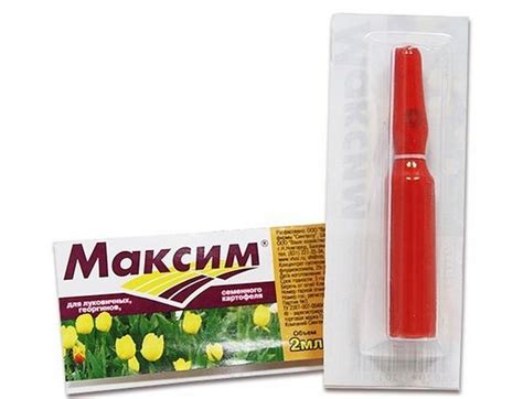 Препарат Максим для картофеля: инструкция, дозировка, вред