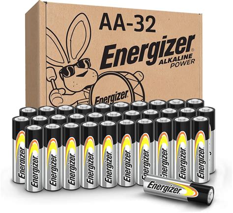 Amazon Energizer Pilas alcalinas AA de larga duración paquete