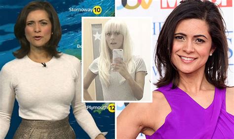 Lucy Verasamy Instagram Itv Weather Girl Causes A Stir As She Reveals