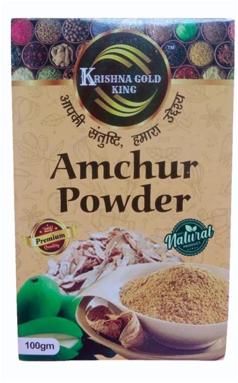 Spicy Krishna Gold King Amchur Powder Packaging Type Packet