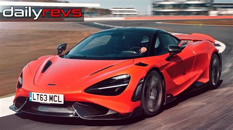 2021 McLaren 765 LT Nardo Orange All New McLaren 765 LT On Track