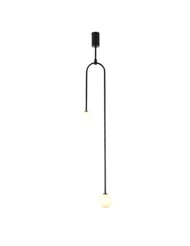 Lampa wisząca LOOP czarna 123 cm Step Into Design