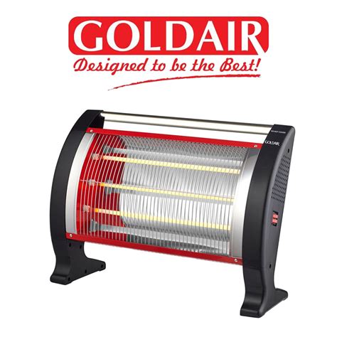 Goldair 3 Bar Quartz Heater Black Gbh333 Ramas