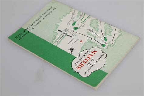 Lot Detail - 1955 Masters Tournament Spectator Guide - Cary Middlecoff ...