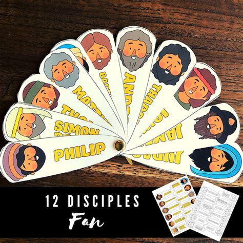 12 Disciples Craft — Teach Sunday School