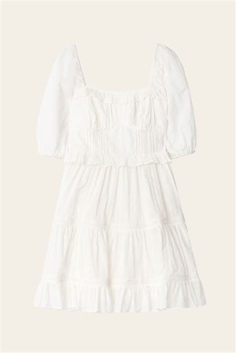 Alessia Mini Dress White GRADUATION DRESSES Malina