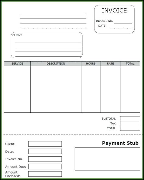 Fake Check Stubs Template - Template 1 : Resume Examples #2A1WVjk58z