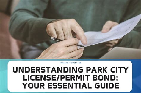 Understanding Palos Park Village License Permit Bond Your Essential