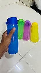 Tupperware Aquaslim Plastic Fliptop Water Bottle Ml Multicolour