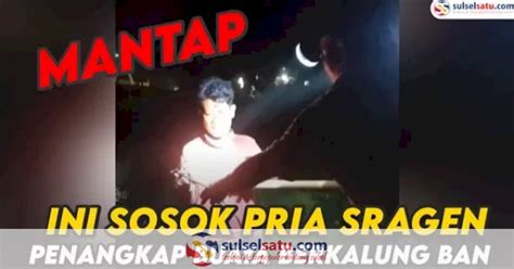 VIDEO Ini Sosok Warga Sragen Penangkap Buaya Berkalung Ban