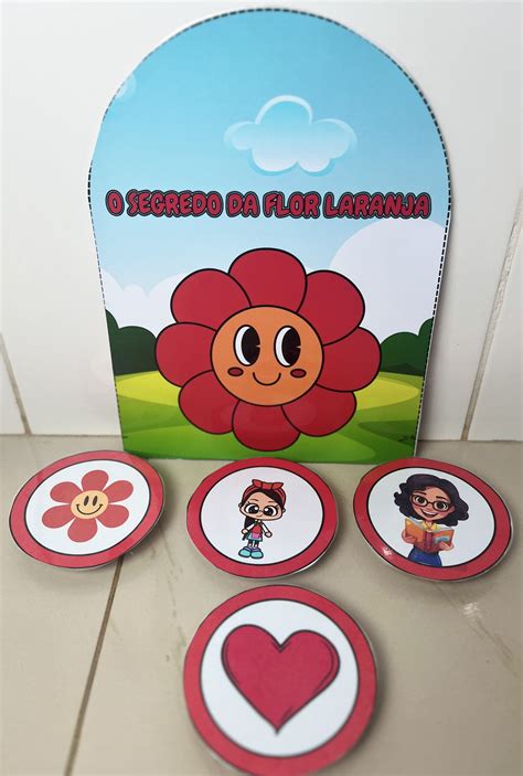 🧡 O Segredo da Flor Laranja - Educa Market