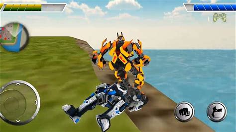 Amazing Shark Robot Transforming Flying Shark Robot Game Android Ios