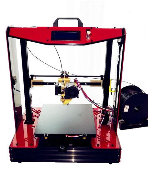 Large Reprap Mendel I4 Semi Assembled Imprimante 3d Machine Metal