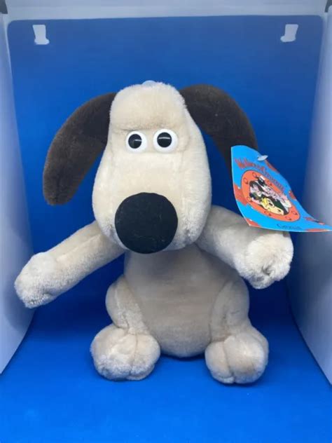 VINTAGE GROMIT PLUSH Soft Toy Wallace And Gromit 1989 Born To Play With