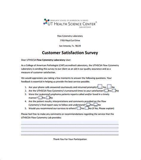 Customer Satisfaction Survey Template 8 Download Free Documents In