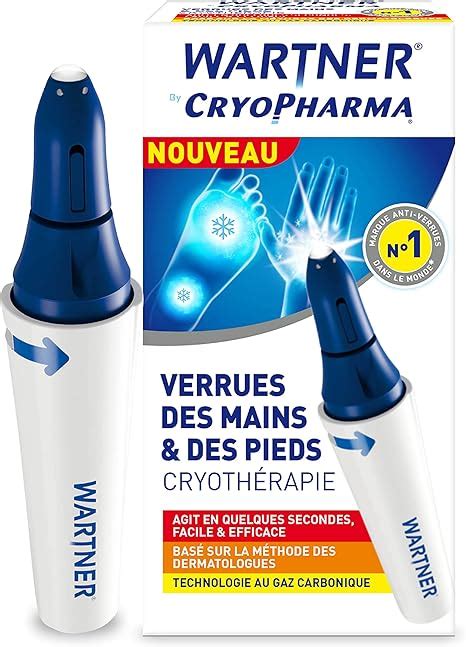 WARTNER By Cryopharma Traitement Des Verrues Pieds Et Mains Par