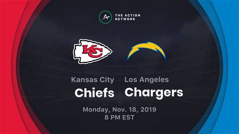 Chiefs Vs Chargers Betting Odds Predictions Picks November 18 2019